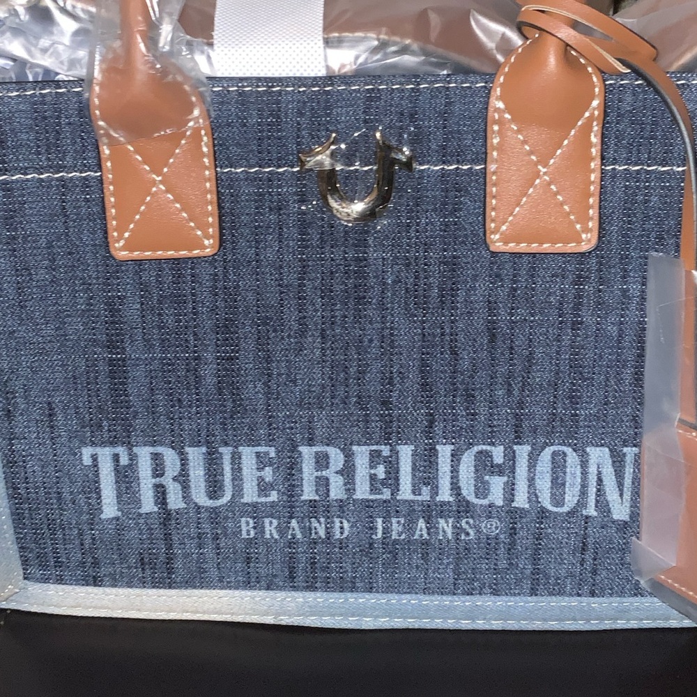 🛍️NEW True Religion Denim Tote Bag🛍️